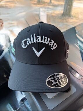 Callaway Black Hat with White Logo